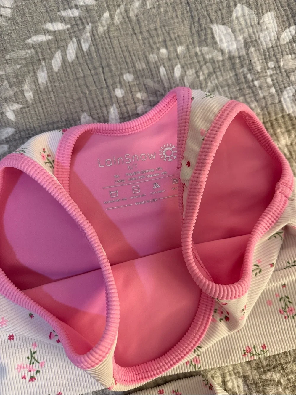 Lainsnow Mini Lane Girls Bikini size 6/7
